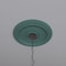 Ekena Millwork Cole PVC Medallion (Canopies up to 4 1/2"), 16"OD x 3 1/2"ID x 1"P, Metallic Sea Mist CMP16COFSM - alternate 9